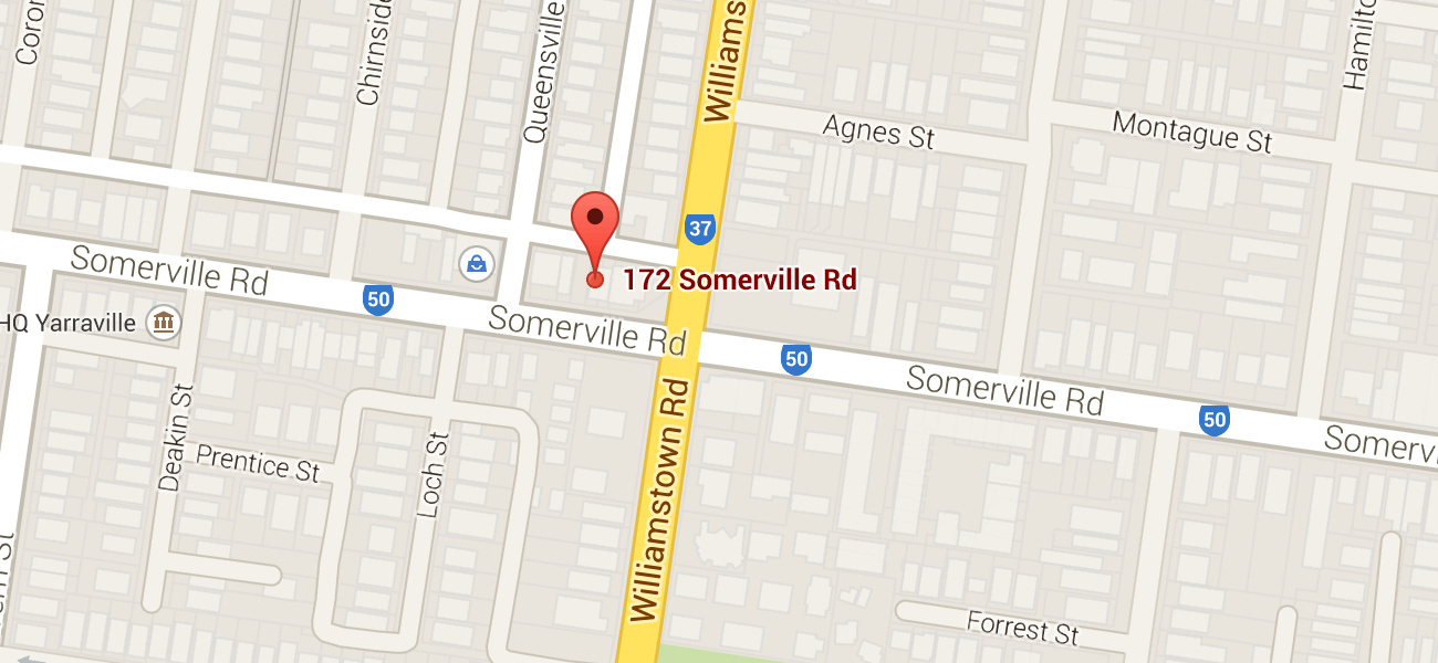 Yarraville Physiotherapy - Map 